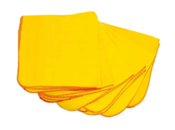 Pack of 12 – Cotton Yellow Duster Cloth