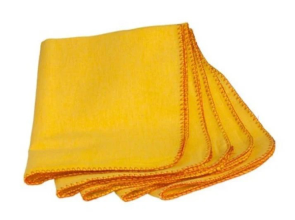 Cotton Yellow Duster Cloth