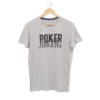 Light Grey Joker Print T-Shirt for Men - Image 2